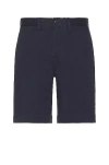 Polo Ralph Lauren Mens Slim Fit Chino Shorts In Navy In Nautical Ink