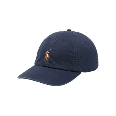 Pre-owned Polo Ralph Lauren Stretch Chino Sport Cap 'nautical Ink' | Blue | Men's Size Onesize
