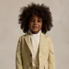 Polo Ralph Lauren Kids' Stretch Chino Suit Jacket In Tan