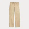Polo Ralph Lauren Sullivan Slim Stretch Sateen Pant In Tan