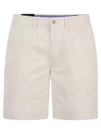 Polo Ralph Lauren Stretch Classic Fit Chino Short In Classic Stone
