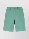Polo Ralph Lauren Stretch Cotton Bermuda Shorts In Green