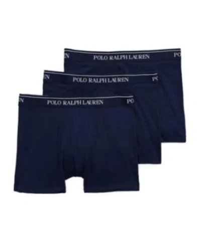 Polo Ralph Lauren Stretch Cotton Boxer Brief 3-pack In Multi