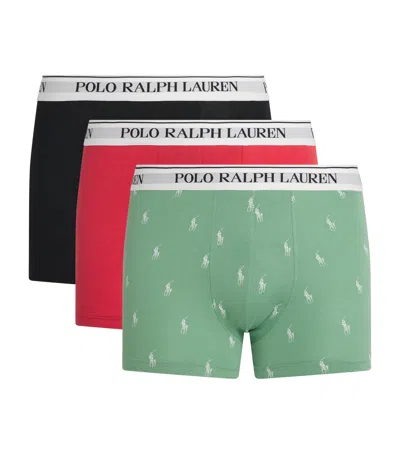 Polo Ralph Lauren 3-pack Boxer Briefs In Multi