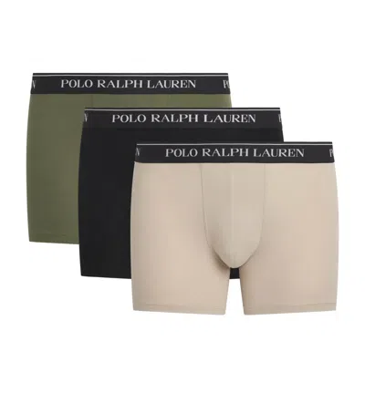 Polo Ralph Lauren Stretch-cotton Boxer Briefs In Multi