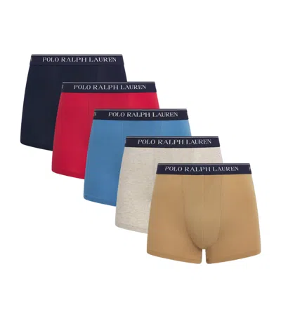 Polo Ralph Lauren Stretch-cotton Boxer Briefs In Multi