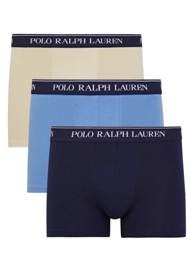 Polo Ralph Lauren Stretch-cotton Boxer Briefs In Multicoloured