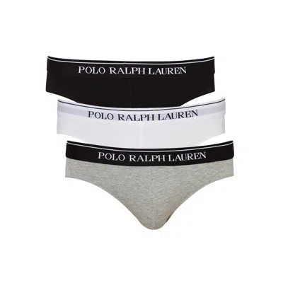 Polo Ralph Lauren Stretch-cotton Briefs In Multicoloured
