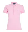 Polo Ralph Lauren 'julie' Pink Polo Shirt With Classic Collar And Pony Embroidery On The Front In Pink