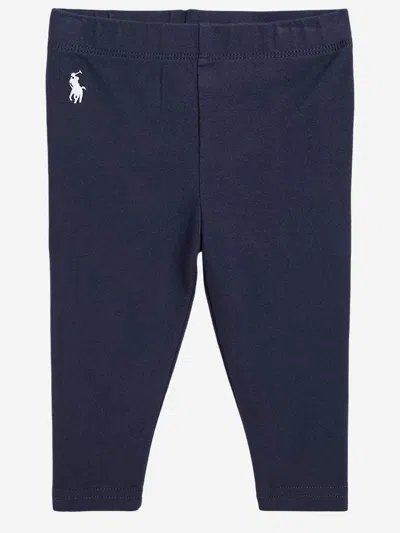 Polo Ralph Lauren Babies' Stretch Cotton Pants In Blue