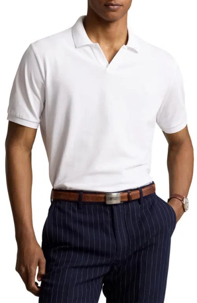 Polo Ralph Lauren Polo Pony Cotton Polo Shirt In White