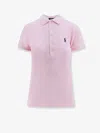 Polo Ralph Lauren 'julie' Pink Polo Shirt With Classic Collar And Pony Embroidery On The Front