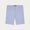 Polo Ralph Lauren Two-tone Striped Bemuda In Blue Seersucker