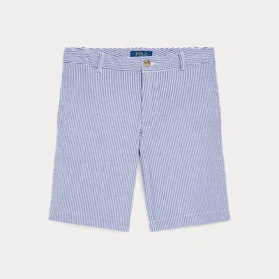 POLO RALPH LAUREN STRETCH COTTON SEERSUCKER SHORT