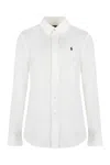 Polo Ralph Lauren Classic Long Sleeves Button Front Shirt Clothing In White