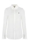 Polo Ralph Lauren Classic Long Sleeves Button Front Shirt Clothing In White