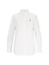 Polo Ralph Lauren Classic Long Sleeves Button Front Shirt Clothing In White