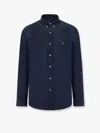Polo Ralph Lauren Core Replen Stretch Cotton Shirt In Blue