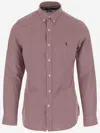Polo Ralph Lauren Slim Fit Sport Shirt Clothing In Brown