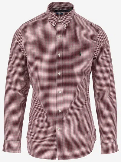 POLO RALPH LAUREN STRETCH COTTON SHIRT