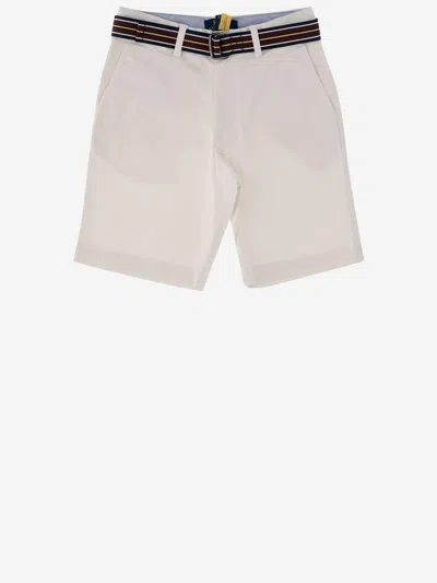 Polo Ralph Lauren Kids' Stretch Cotton Short Pants In White