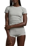 Polo Ralph Lauren Stretch Cotton T-shirt In Gray