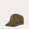 Polo Ralph Lauren Stretch-cotton Twill Ball Cap In Green