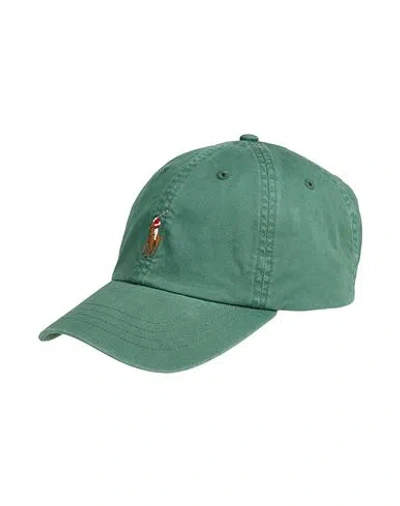 Polo Ralph Lauren Twill-weave Cap In Green