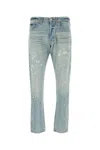 Polo Ralph Lauren Distressed Stretch Denim Jeans With Five Pockets