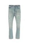Polo Ralph Lauren Distressed Stretch Denim Jeans With Five Pockets