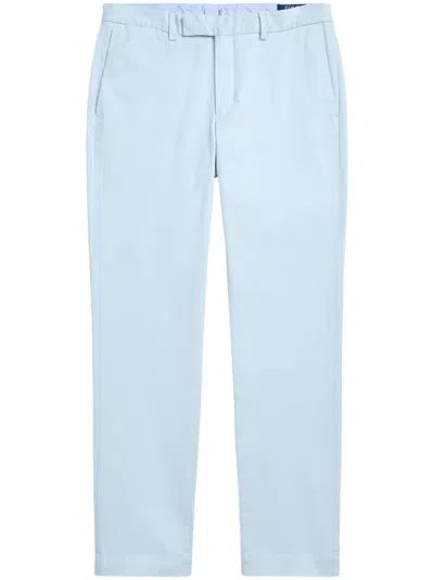 Polo Ralph Lauren Stretch Flat-front Chinos In Blue