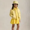 Polo Ralph Lauren Kids' Stretch Mesh Polo Dress In Oasis Yellow