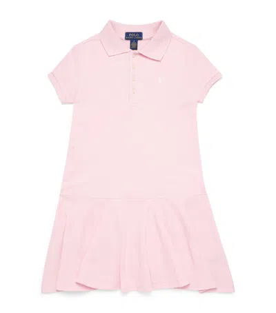 POLO RALPH LAUREN STRETCH-MESH POLO DRESS