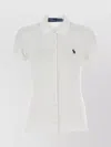 Polo Ralph Lauren Stretch Piquet Shirt With Ribbed Collar