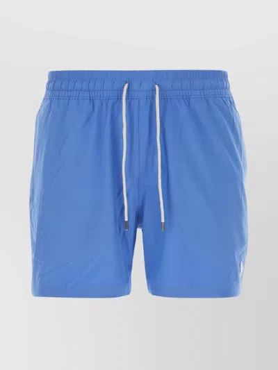 Polo Ralph Lauren Stretch Polyester Swimming Shorts In Newenglandblue