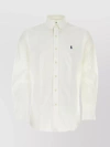POLO RALPH LAUREN STRETCH POPLIN SHIRT WITH COLLAR AND CURVED HEM