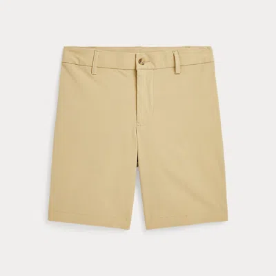 Polo Ralph Lauren Kids' Stretch Short In Coastal Beige