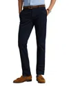 Polo Ralph Lauren Stretch Flat Front Pants In Navy