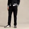 Polo Ralph Lauren Stretch Slim Fit Knitlike Cargo Trouser In Black