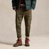 Polo Ralph Lauren Stretch Slim Fit Knitlike Cargo Trouser In Green