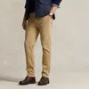Polo Ralph Lauren Stretch Slim Fit Knitlike Chino Trouser In Brown