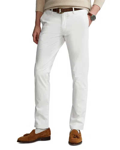 Polo Ralph Lauren Stretch Slim Fit Pants In White