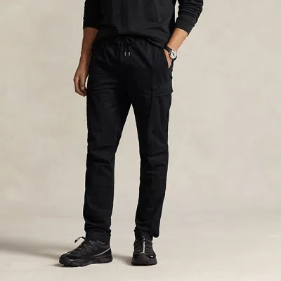 Polo Ralph Lauren Stretch Slim Fit Twill Cargo Pant In Polo Black