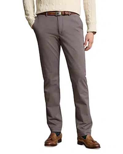 Polo Ralph Lauren Men's Stretch Twill Flat Front Pants In Norfolk Grey