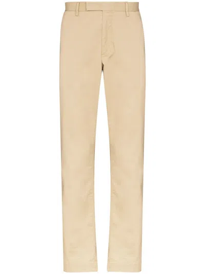 Polo Ralph Lauren Stretch Trousers In Neutral
