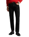 Polo Ralph Lauren Stretch Varick Slim Straight Fit Jeans In Black In Black