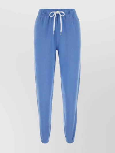 Polo Ralph Lauren Polo Pony-embroidered Track Trousers In Blue