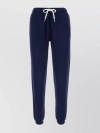 Polo Ralph Lauren Ankle-length Athletic Pants With Tapered Cuffs In Blue