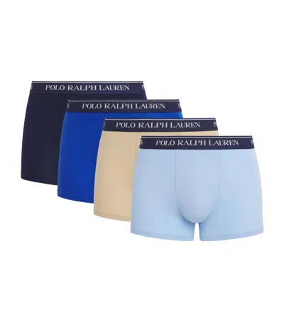 Polo Ralph Lauren Stretch-cotton Classic Trunks In Multi