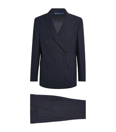 Polo Ralph Lauren Stripe 2-piece Suit In Blue